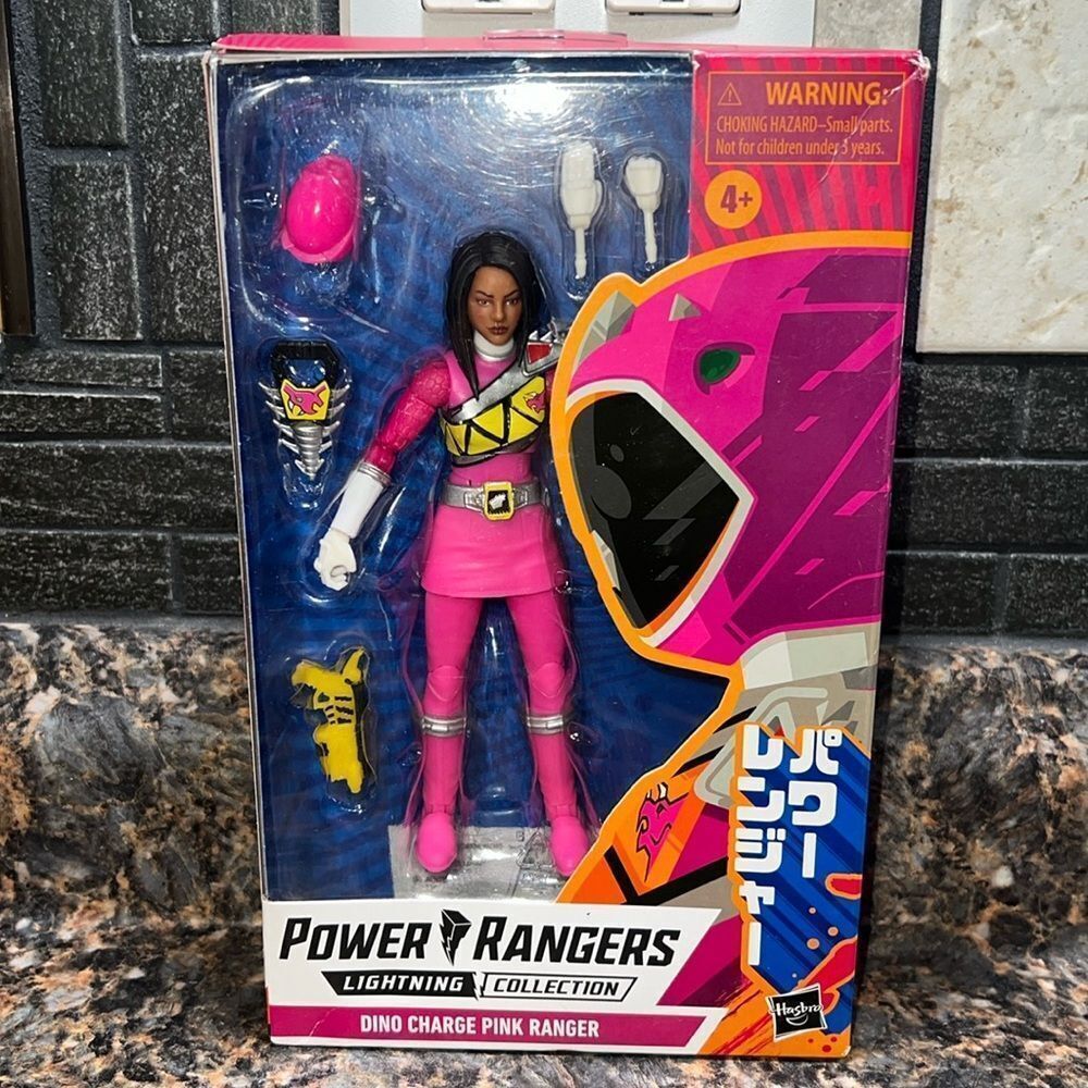 Power Rangers Lightning Collection. Dino Charge Pink Ranger 6"